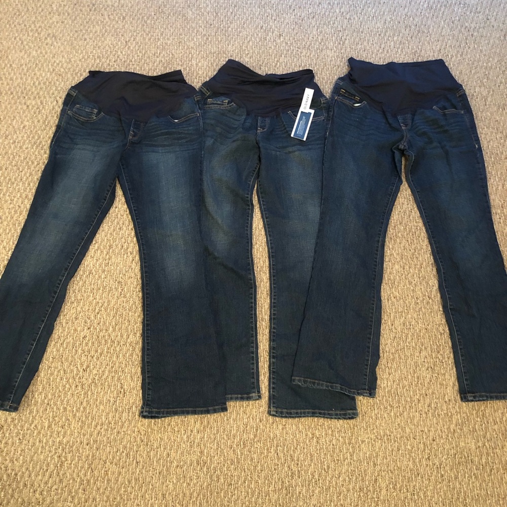 Old navy maternity jeans